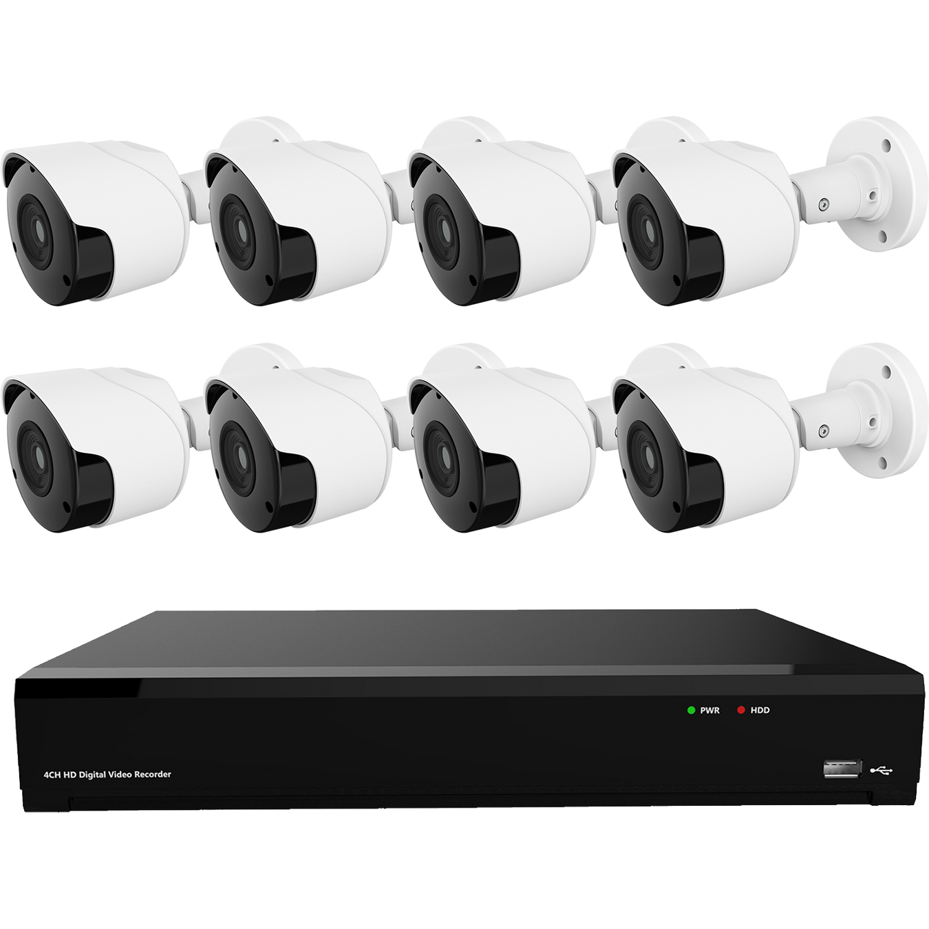 8 Camera CCTV Systems