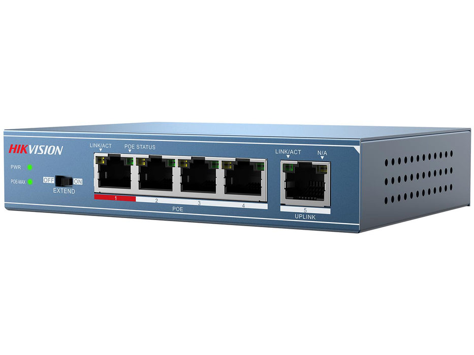 Hikvision 5 Port PoE Network Switch - SpyCameraCCTV