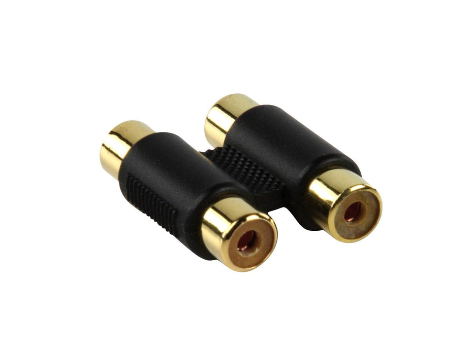 Twin Female To Female RCA Phono Adaptor - SpyCameraCCTV