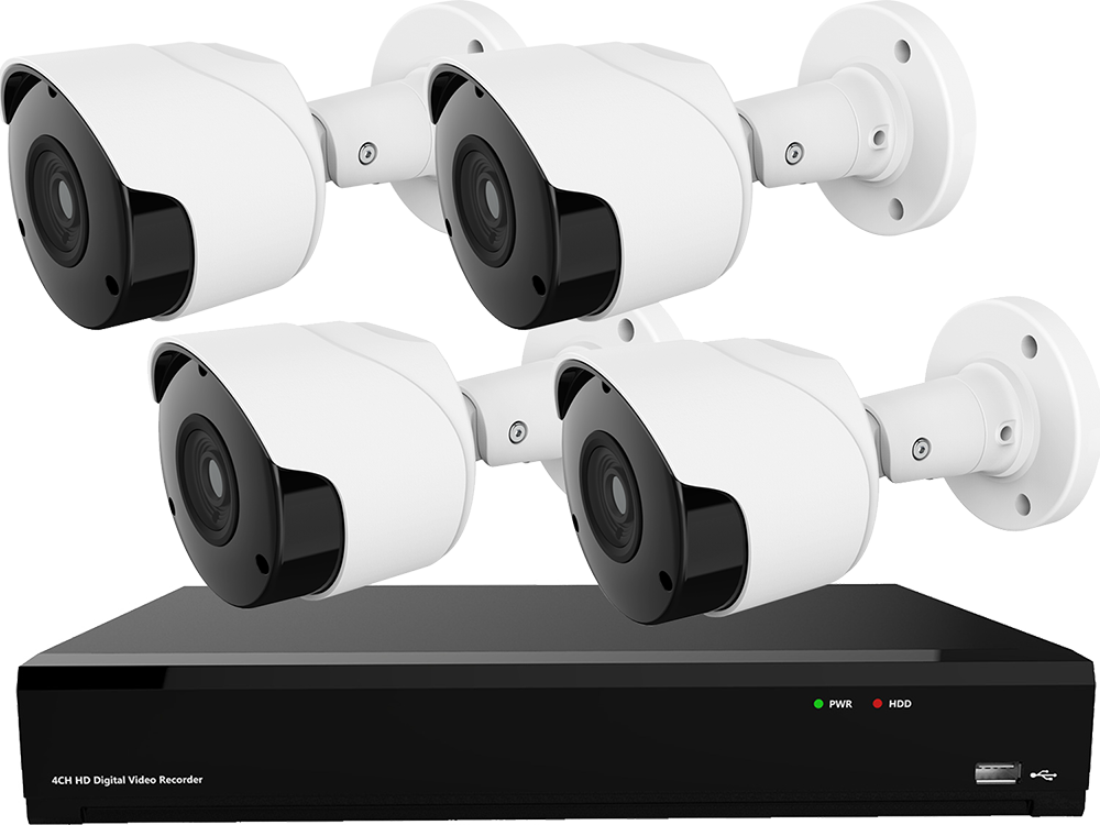 4 Camera CCTV Systems