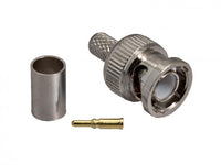 BNC Crimp Fit Connector for RG59 Coaxial CCTV Cable - SpyCameraCCTV
