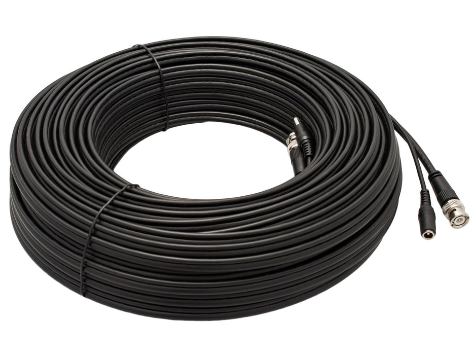 40m Pro RG59 Coaxial CCTV Cable BNC Video and DC Power
