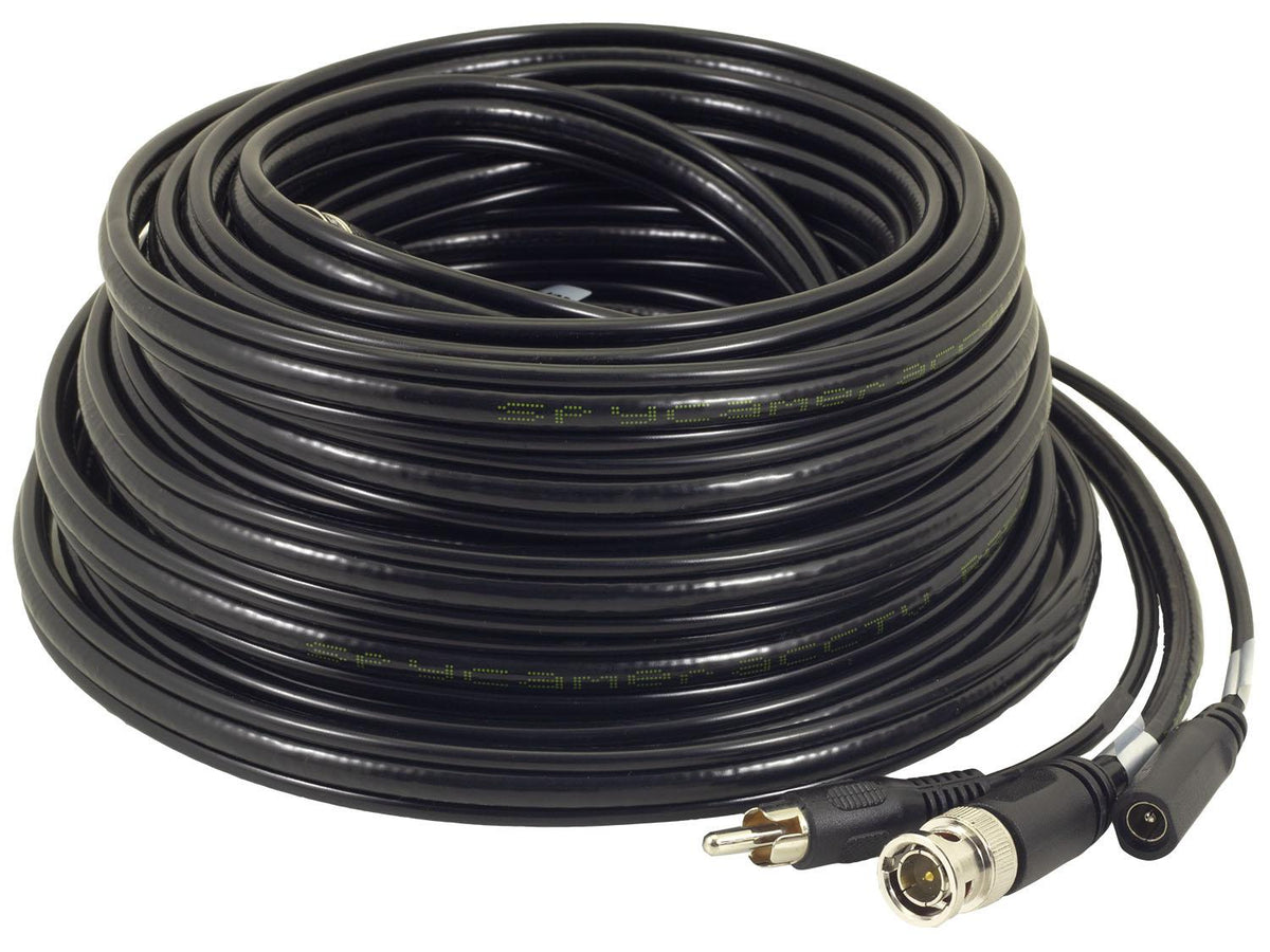 20m Pro RG59 Coaxial CCTV Cable BNC Video RCA Audio DC Power ...
