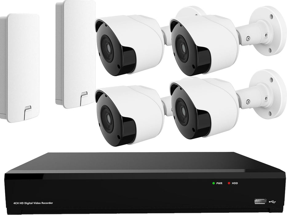 Long Range Wireless Lambing Camera System 4 1080p HD IP Cameras & NVR - SpyCameraCCTV