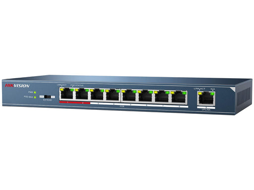 Hikvision 9 Port PoE Network Switch - SpyCameraCCTV