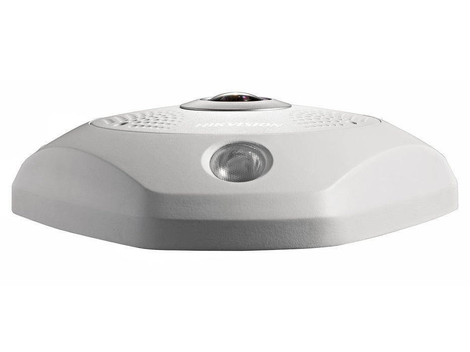 Hikvision Fisheye IP Camera - 12MP with 15m Night Vision, Audio - SpyCameraCCTV
