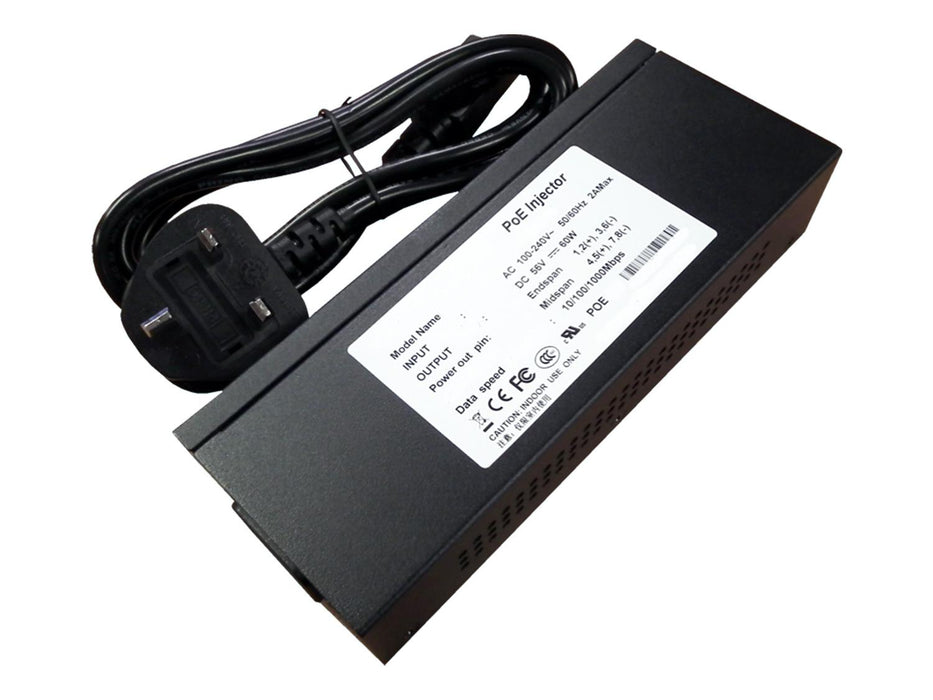 60W Hi-PoE Injector for Hikvision PTZ Cameras — SpyCameraCCTV