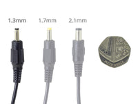 5 Metre DC Power Extension Cable with 1.3mm/3.5mm Jack - SpyCameraCCTV