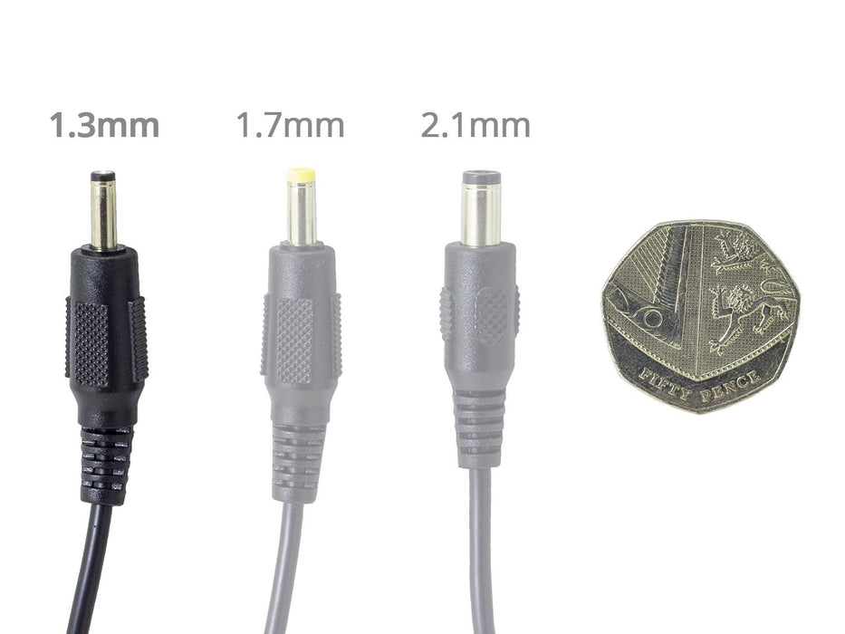 20 Metre DC Power Extension Cable with 1.3mm/3.5mm Jack - SpyCameraCCTV