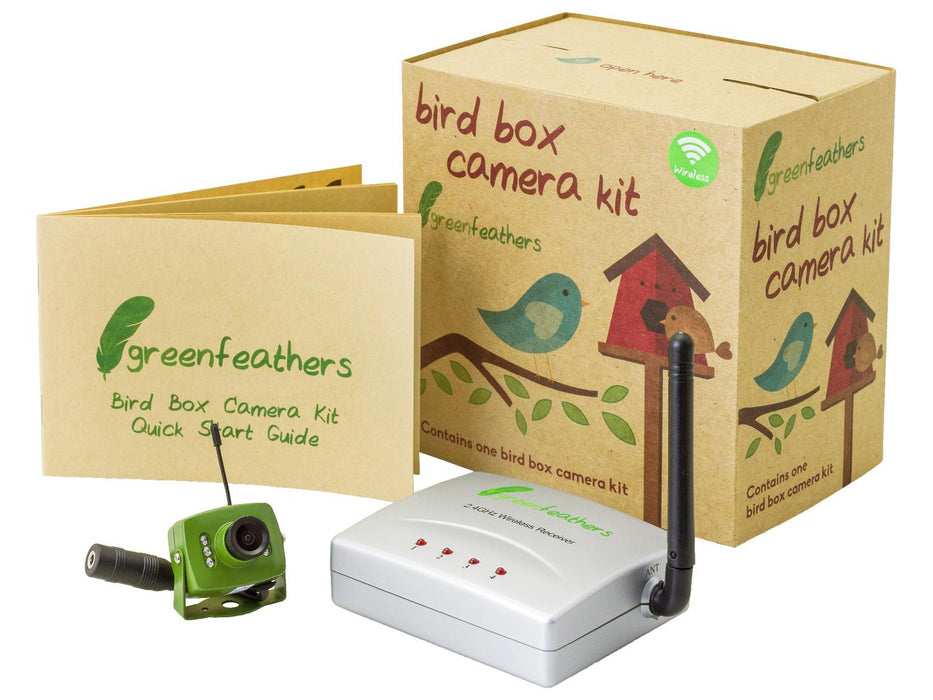 B-Grade Wireless Bird Box Camera and Receiver 700TVL Kit - SpyCameraCCTV