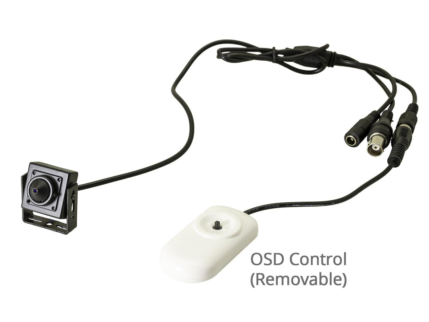 5MP HD Tiny Pinhole Camera - 3-in-1, OSD Controller — SpyCameraCCTV