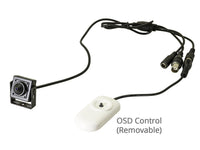 5MP HD Tiny Pinhole Spy Camera - 3-in-1, OSD Controller - SpyCameraCCTV