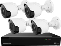 Gamut 2MP HD-TVI 4 Bullet Camera CCTV System - SpyCameraCCTV