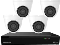 Gamut 2MP HD-TVI 4 Turret Camera CCTV System - SpyCameraCCTV