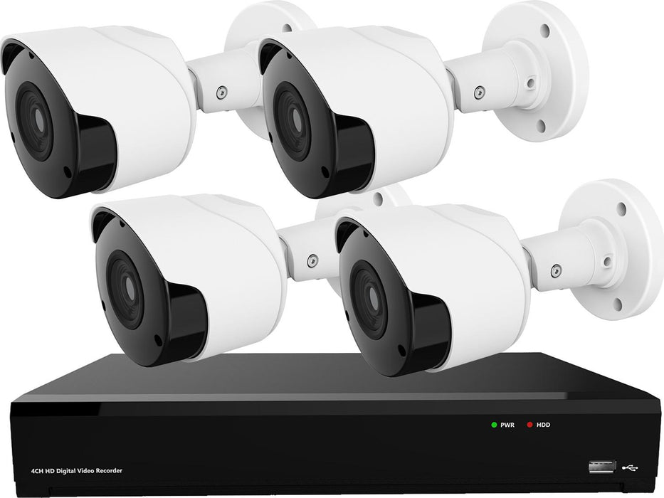 Gamut 2MP IP 4 Bullet Camera CCTV System - SpyCameraCCTV