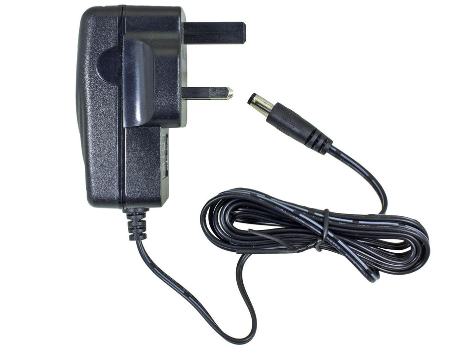 12V DC 1A UK Power Supply 2.1mm Jack 3m Cable
