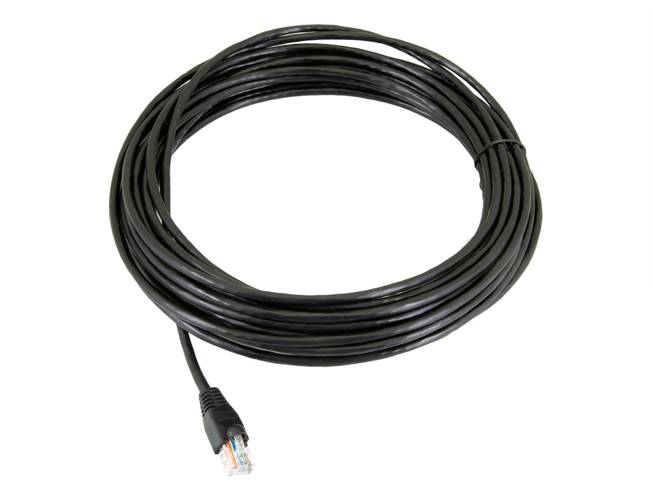 10m Cat 5e Outdoor Ethernet Network Cable Black - SpyCameraCCTV