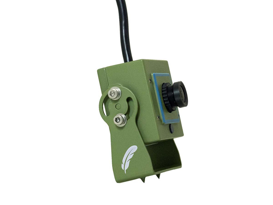 Green Feathers Bird Box Camera TV Cable Connection (Camera only)