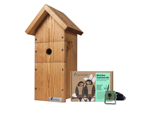 WiFi Bird Box Camera Kit with Wooden Nest Box