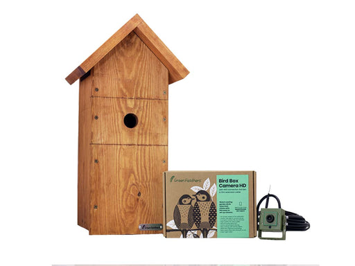 green feathers wifi bird box camera kit