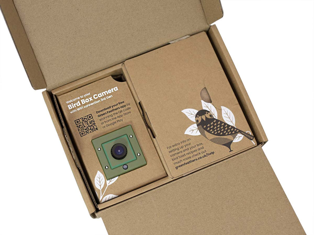 WiFi Bird Box Camera - WiFi Nest Box Camera | Green Feathers ...