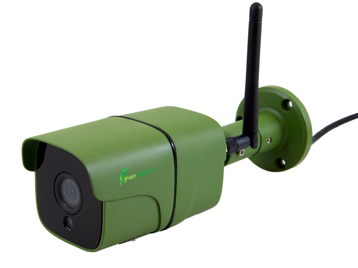 WiFi Wildlife Camera & Garden Night Vision | Green Feathers — SpyCameraCCTV