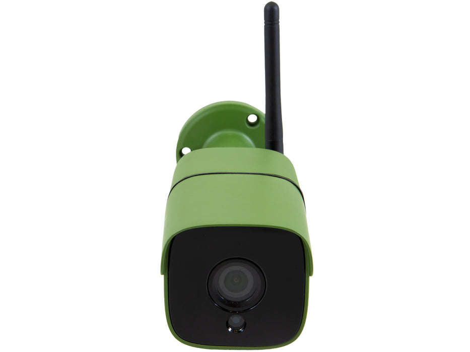 Green Feathers WiFi Bullet Waterproof Wildlife 1080p HD Camera - SpyCameraCCTV