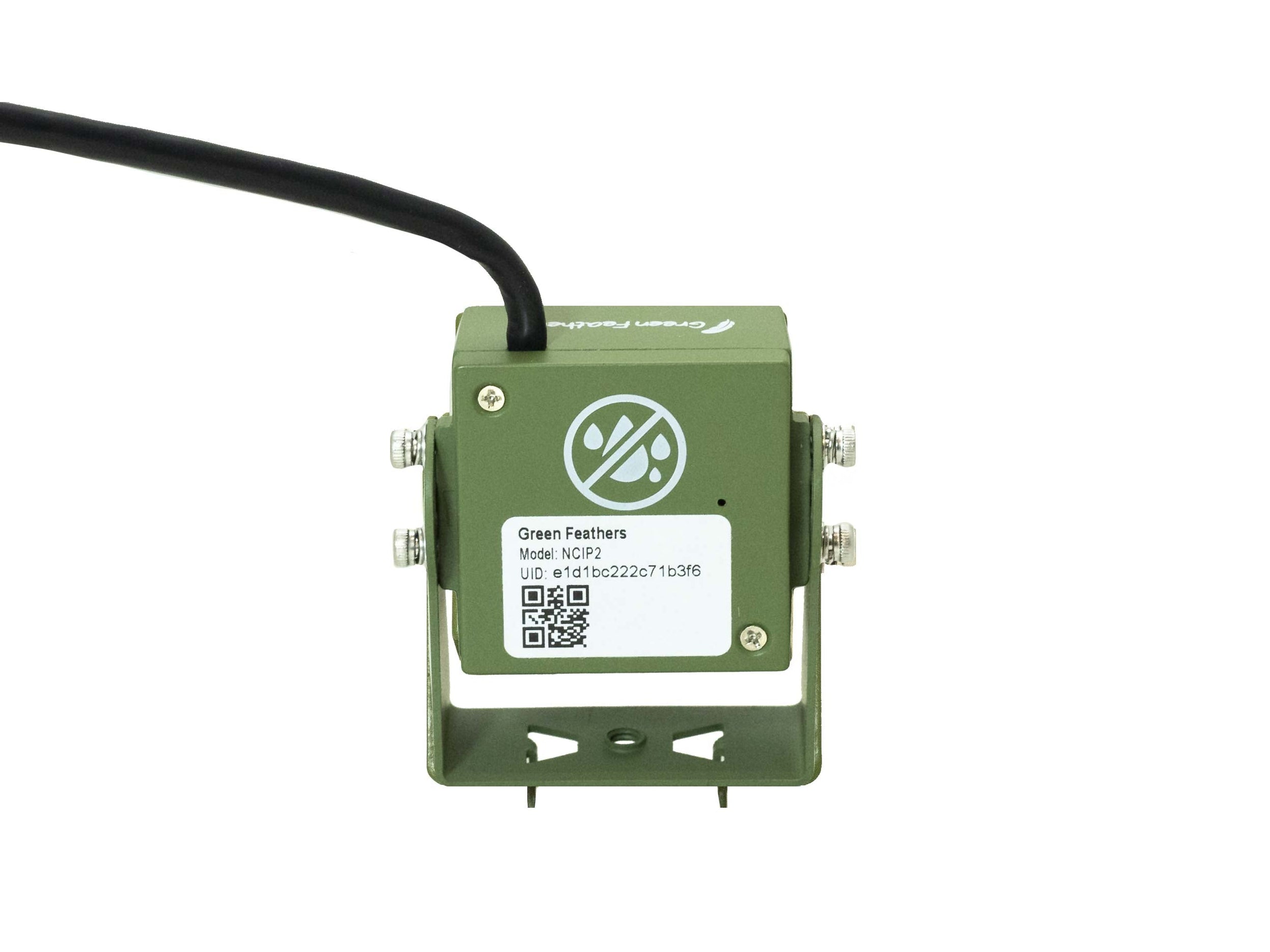 Green Feathers Bird Box Camera HD Deluxe Bundle Network Cable Connecti