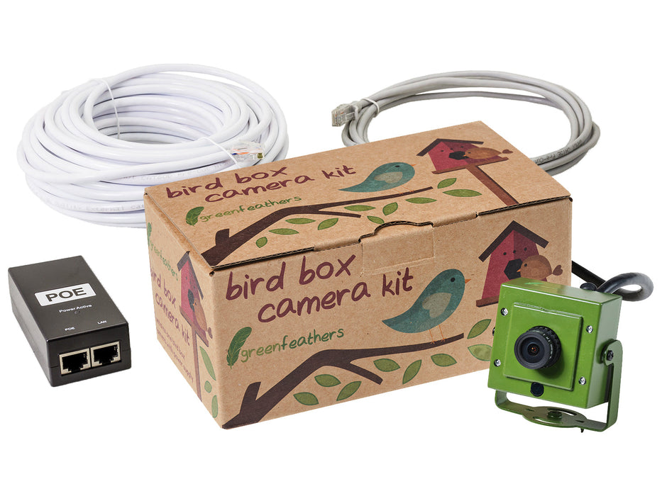 Green Feathers Hedgehog Box Camera HD Deluxe Bundle Network Connection