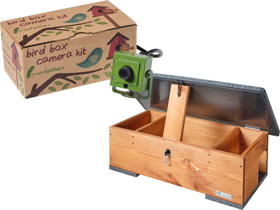 Green Feathers Hedgehog Box Camera HD Deluxe Bundle Network Connection
