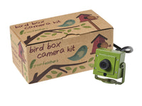 Green Feathers Bird Box Camera HD Network Cable Connection