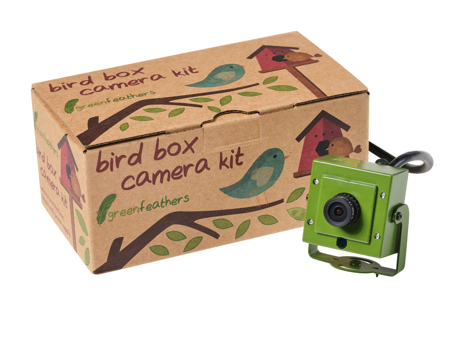 Green Feathers Bird Box Camera HD Network Cable Connection (Camera only)