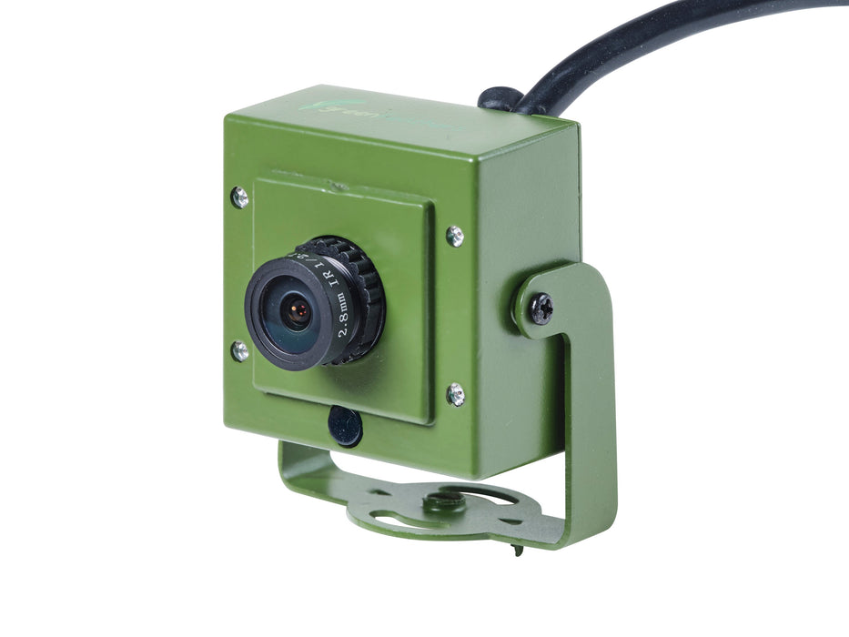 Green Feathers Bird Box Camera HD Network Cable Connection
