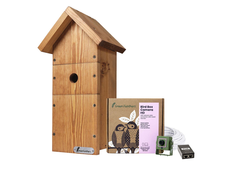 wired network bird box camera kit