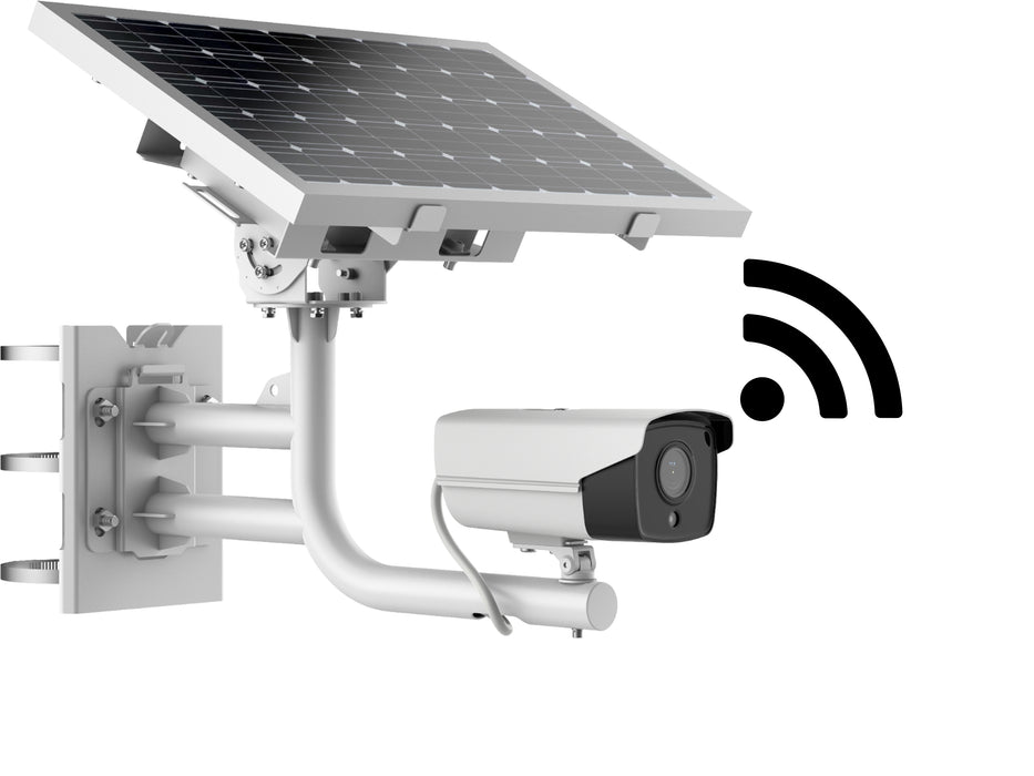 4G Solar-Powered Camera Farm Security System